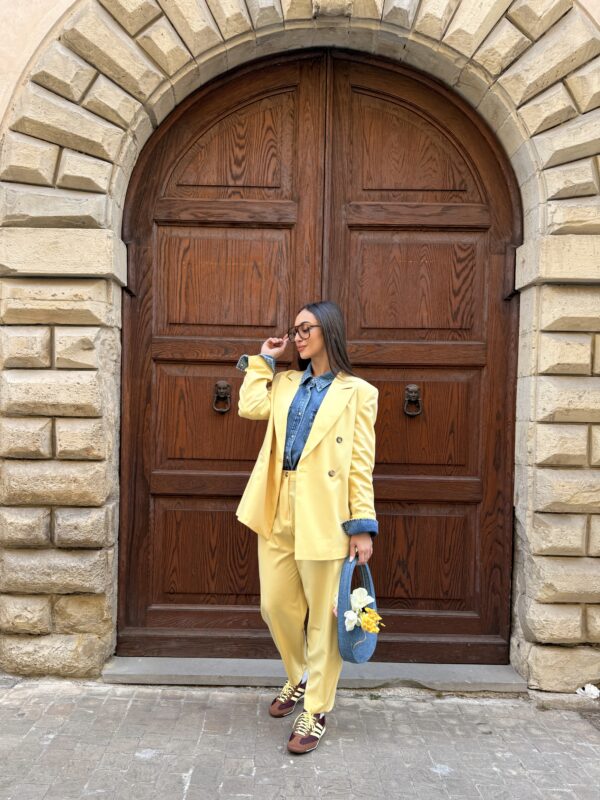 BLAZER DOPPIOPETTO TASCHE A FILO