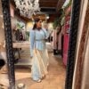 CAMICIA IN DENIM CON TASCHE E BOTTONI