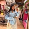 CAMICIA IN DENIM CON TASCHE E BOTTONI - immagine 2